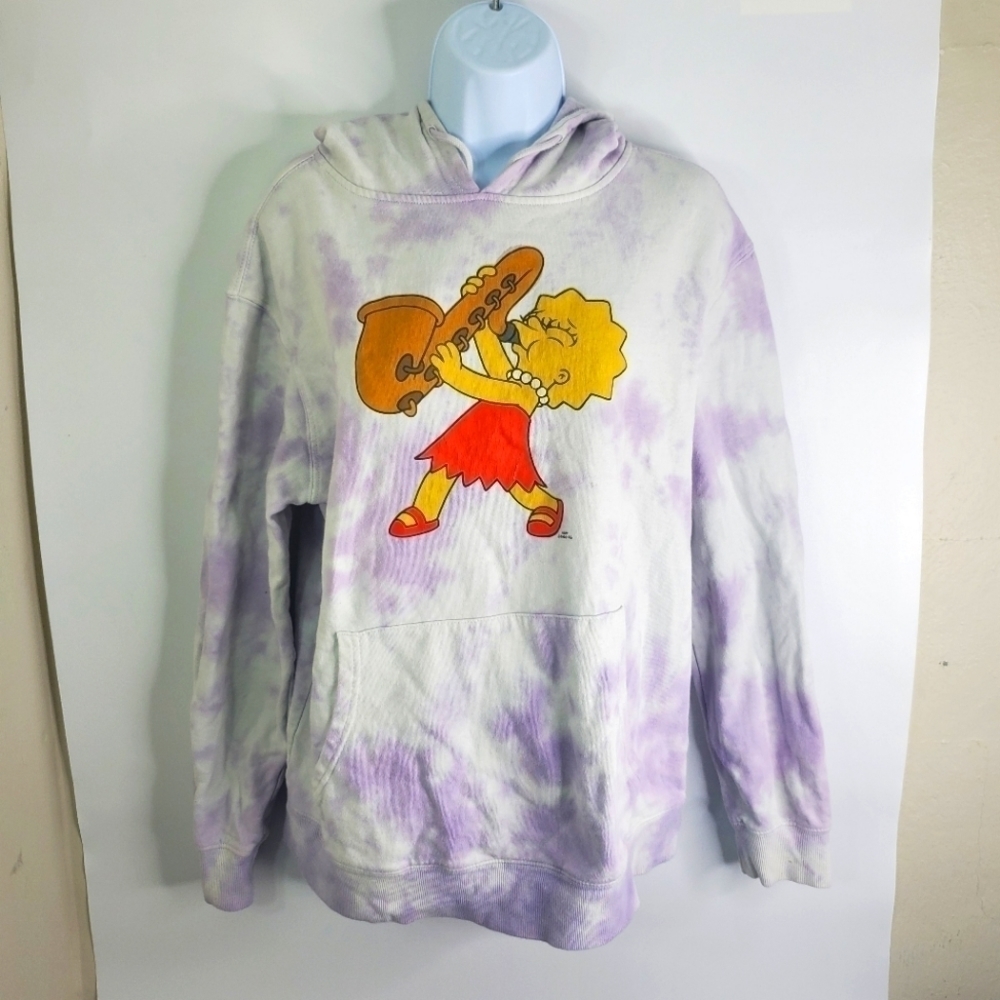 The Simpsons Tie Dye Hoodie Women’s Size Large